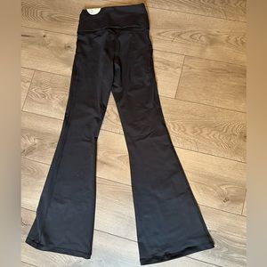 Aerie OFFLINE foldover high-rise yoga pants, flare, Size small, new